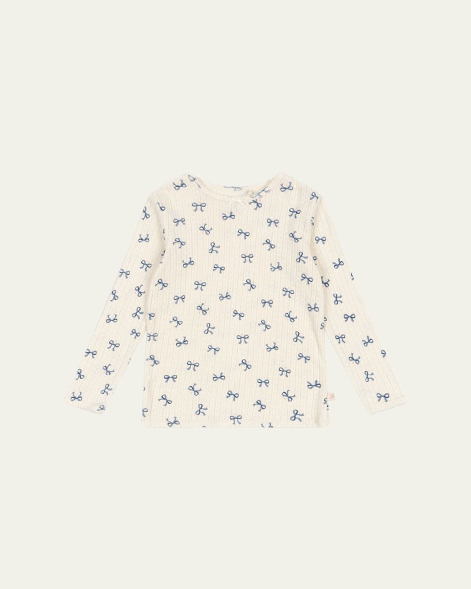 Girl's Minnie Bow Blouse, Size 12M-10